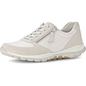 Gabor - Rollingsoft Sneakers - Bianco/Oro/Neve - Artikel 66.968