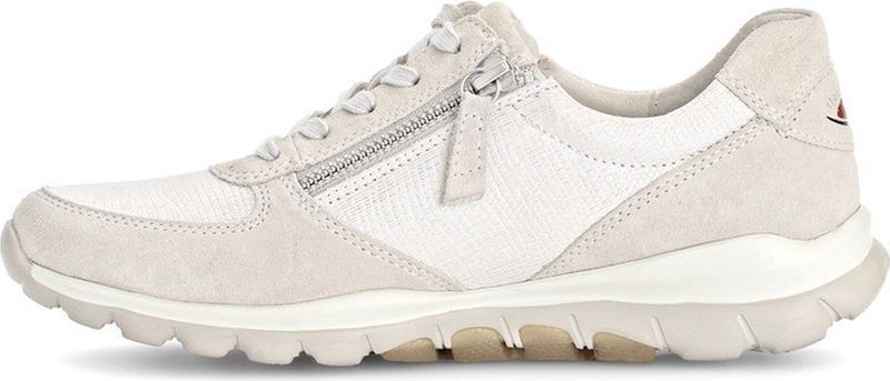 Gabor - Rollingsoft - Sneakers - Bianco/Oro/Neve - Leer