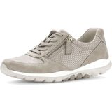 Gabor - Rollingsoft - Sneaker - Taupe - Nubuck/Glad Leer