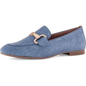 Gabor - Denim Loafers - Blauw - Dames