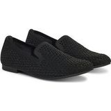 Instappers - Effen - Glad Leer - Platte Hak