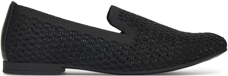 Instappers - Effen - Glad Leer - Platte Hak