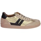 Gabor - Sneakers - Goud - Nubuck - Leder