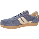 Gabor - Suede Dames Sneaker - Blauw - Leer - Gumsole
