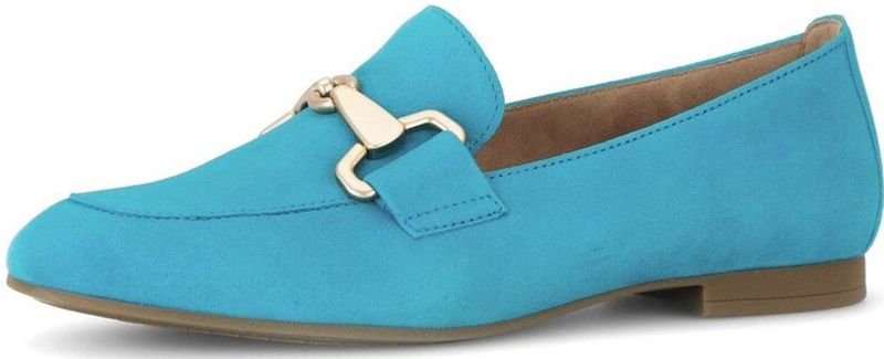 Gabor - Artikel 65.211 - Loafers - Blauw - Zilver Matt