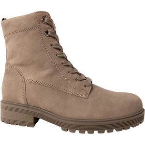 Gabor - Veterboot - Muskat - Taupe - Suède Leer