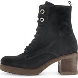 Gabor enkellaars zwart suede 855