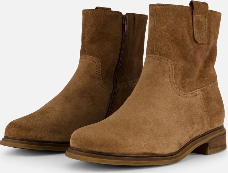 Gabor Enkellaarsjes bruin Suede - Dames