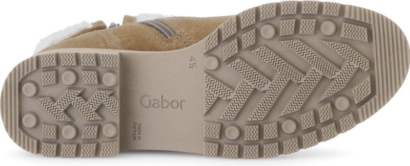 Gabor - Dames - Laarzen - Beige - Waterdicht - Comfortabel