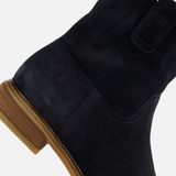 Gabor Enkellaarsjes blauw Suede - Dames