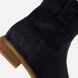 Gabor Enkellaarsjes blauw Suede - Dames