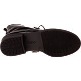 Veterlaarsjes - Effen - Leer/Lak - Glanzend - Platte Hak