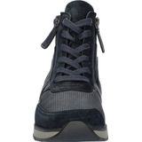 Gabor - Comfort Optifit - Sneakers - Zwart - Leer/Suède