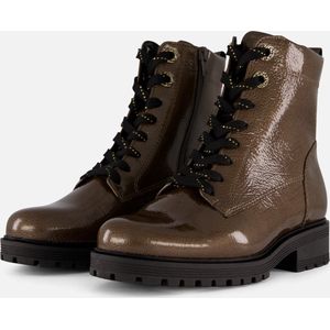 Gabor Schnürboots "Pisa", Blockabsatz, Schnürstiefelette, Komfortschuh in Weite H