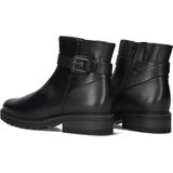 Gabor 762 Enkellaarsjes - Dames - Zwart - Leer - Rits
