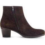 Gabor - Enkellaarsjes - Zwart - Suède - Velboa Gevoerd