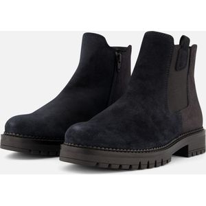 Gabor Chelsea boots blauw Suede - Dames