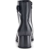 Gabor - Enkellaarsjes - Zwart - Leer