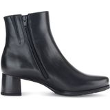 Gabor - Enkellaarsjes - Zwart - Leer