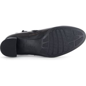 Gabor - Enkellaarsjes - Zwart - Leer