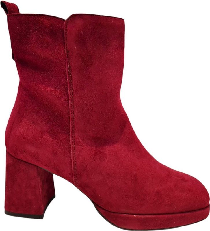 Gabor 55.720.15 Laarzen - Rood - Suède - Leer