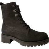 Gabor - Veterboot - Nubuck - Glitter Coating - Uitneembaar Voetbed