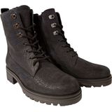 Gabor - Veterboot - Nubuck - Glitter Coating - Uitneembaar Voetbed