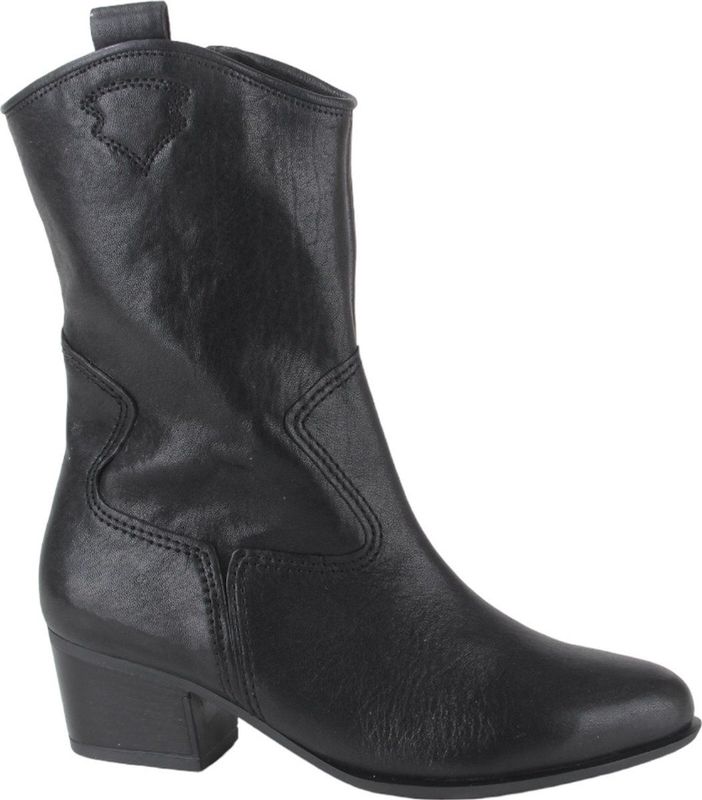 Gabor - 56.681.57 - Enkellaarzen - Zwart - Leer - Rubber