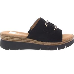 Gabor - 42.892.47 - Dames Slipper - Zwart - Comfortabel Design