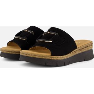 Gabor - Open Teen - Zwart - Suède