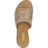 Gabor Muil Sandalen beige Nubuck - Dames