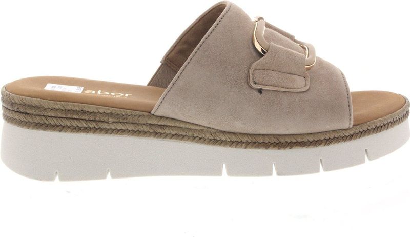 Gabor Muil Sandalen beige Nubuck - Dames