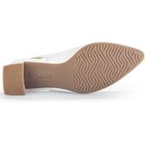 Gabor - 42.260.80 - Pumps - OffWhite - Printleer - Goudkleurige Gespsluiting