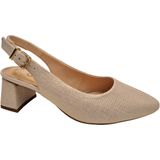 Gabor - 42.260.80 - Pumps - OffWhite - Printleer - Goudkleurige Gespsluiting