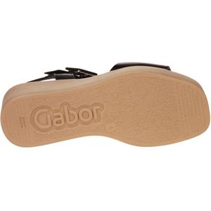 Gabor Best Fitting Zwarte Sandaal