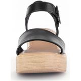 GABOR - Sandaal - Zwart - Met Plateau - Sleehak
