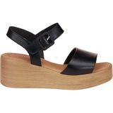 GABOR - Sandaal - Zwart - Met Plateau - Sleehak