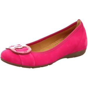 Gabor - Ballerina's - Fuchsia - Nubuck - Gabor Easy Walking Lijn