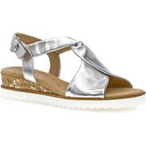 Gabor - Sandalen - Zilver - Gladleder - G-wijdte - Licht hellende Sleehak