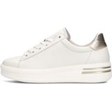 Gabor - Sneaker 46.395.52 - Wit Blauw - Leer - Lichtgewicht Zool