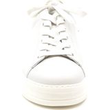 Gabor - Sneaker 46.395.52 - Wit Blauw - Leer - Lichtgewicht Zool