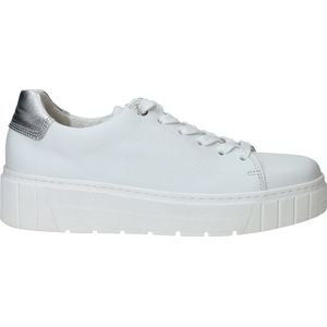 Gabor - Veterschoenen Laag - Wit - Leer