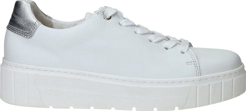 Gabor - Veterschoenen Laag - Wit - Leer