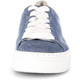Gabor - Florence - Plateausneakers - Jeansblauw/wit - Veterschoen