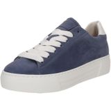 Gabor - Florence - Plateausneakers - Jeansblauw/wit - Veterschoen