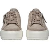 Sneakers - Effen - Suède - Uitneembare Zool - Snoersluiting