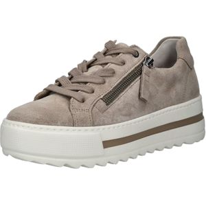 Sneakers - Effen - Suède - Uitneembare Zool - Snoersluiting