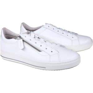 Gabor - 66.518.50 - Sneakers - Wit - Leer - Functionele Ritssluiting