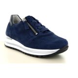 Gabor - 66.528 - Sneakers - 26 River/Marine - Suède