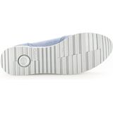 Gabor - Turijn - Sneakers - Turquoise - Sleehak - Vetersluiting